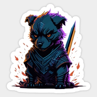 Puppy D&D - Assassin Sticker